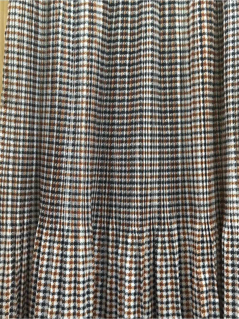 Women’s Houndstooth Maxi Skirt, Size XL - Picture 2 of 7
